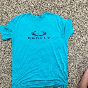 Men’s Oakley T-shirt Teal Size 3X